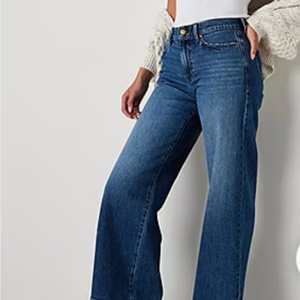 Ana Wide Leg High Rise Jeans. Never worn!